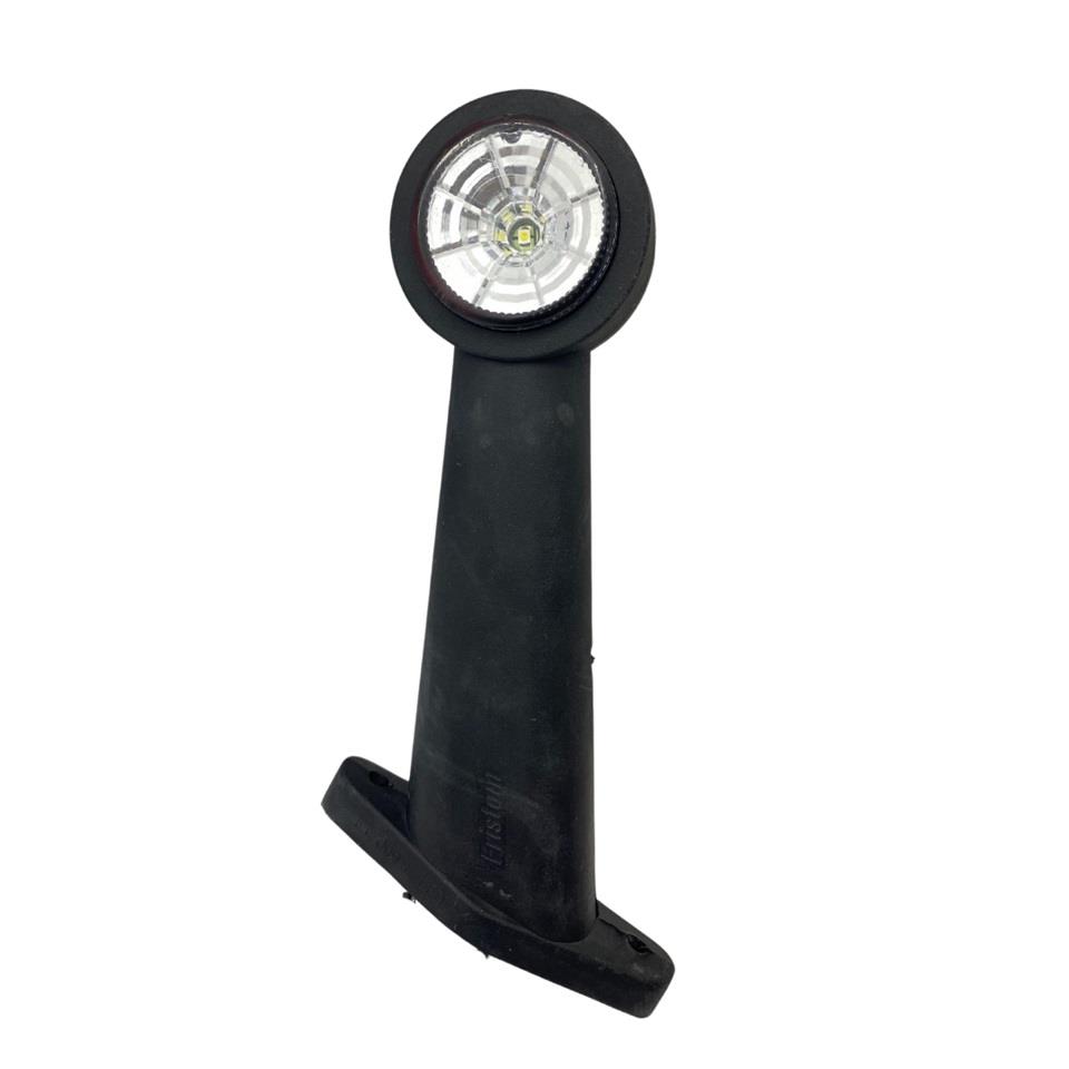 FRISTOM 12V-30V BOYNUZ TAKOZ LAMBASI UZUN DÜZ (LEDLİ) E9