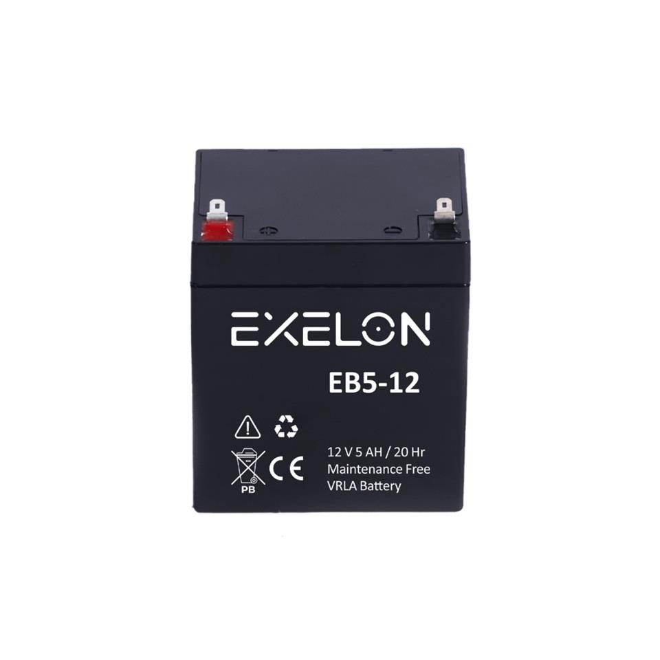 EXELON 12V 5 AH AKÜ KURU TİP (91*70*102) (1,33 KG) VRLA BATTERY