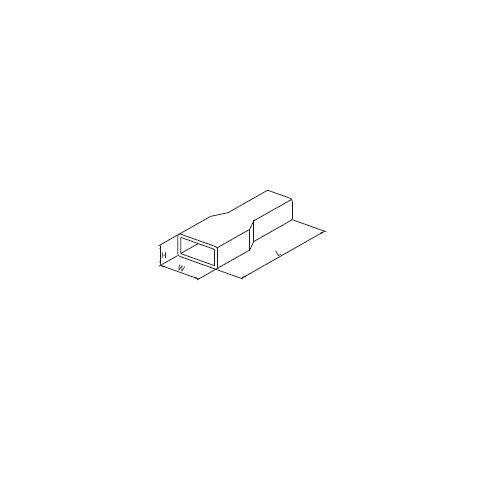 FİŞ KILIFI PVC STANDART 6.3 MM (BEYAZ)