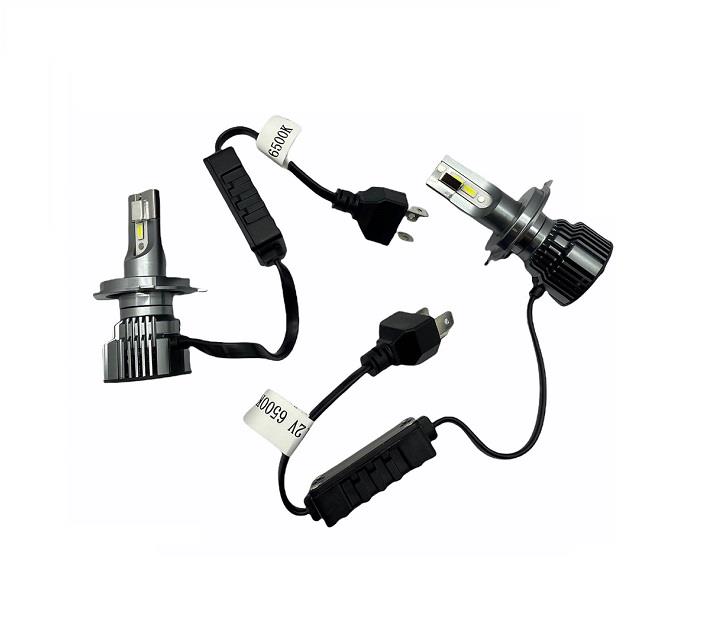 12V H4 CSP LED XENON FAR AMPUL SETİ 6500K 8000 LÜMEN CANBUS