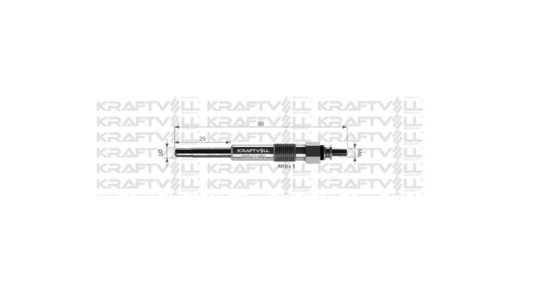 KRAFTVOLL 11V KIZDIRMA BUJİSİ CITROEN-FIAT-NISSAN-PEUGEOT-TATA-TOYOTA