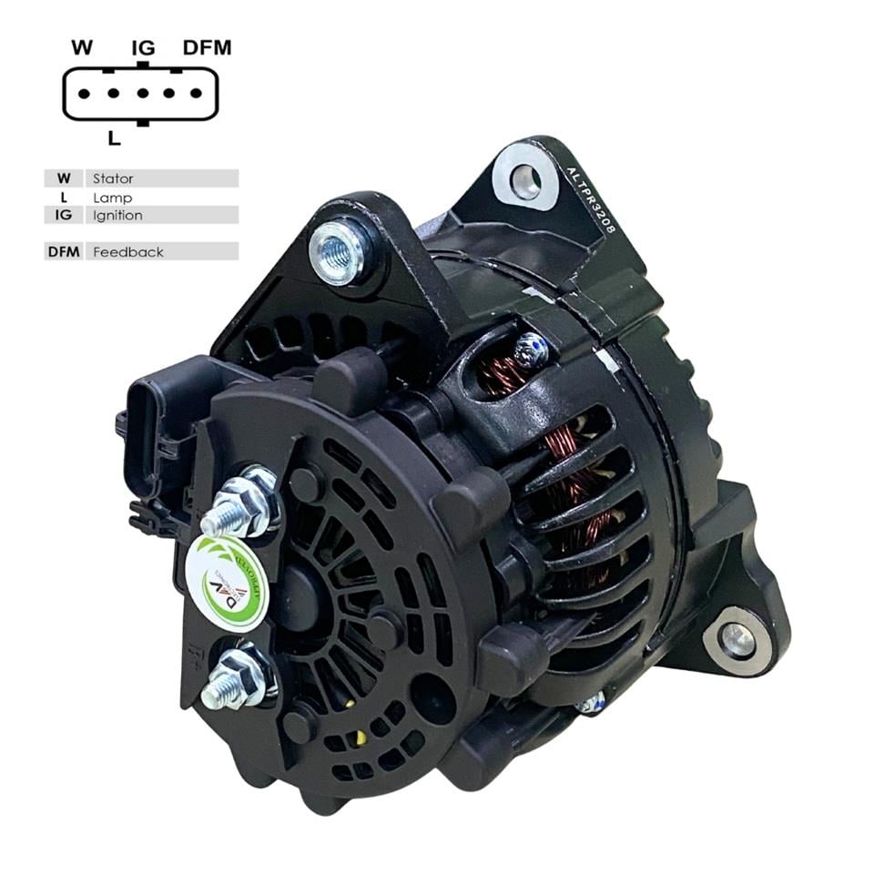 24V ALTERNATÖR DİNAMO PRESTOLITE TIPI 120 A (SOKETLİ 5 FİŞ) (W-L-IG-DFM)