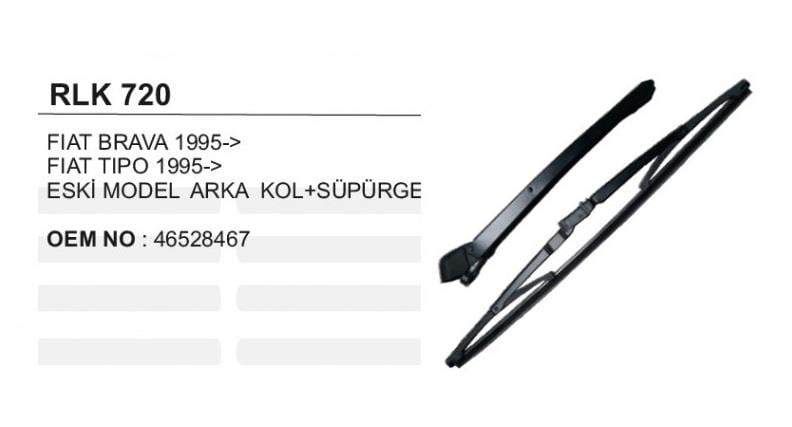 ARKA SİLECEK KOL SÜPÜRGE TAKIMI FIAT BRAVA/TIPO/STILO