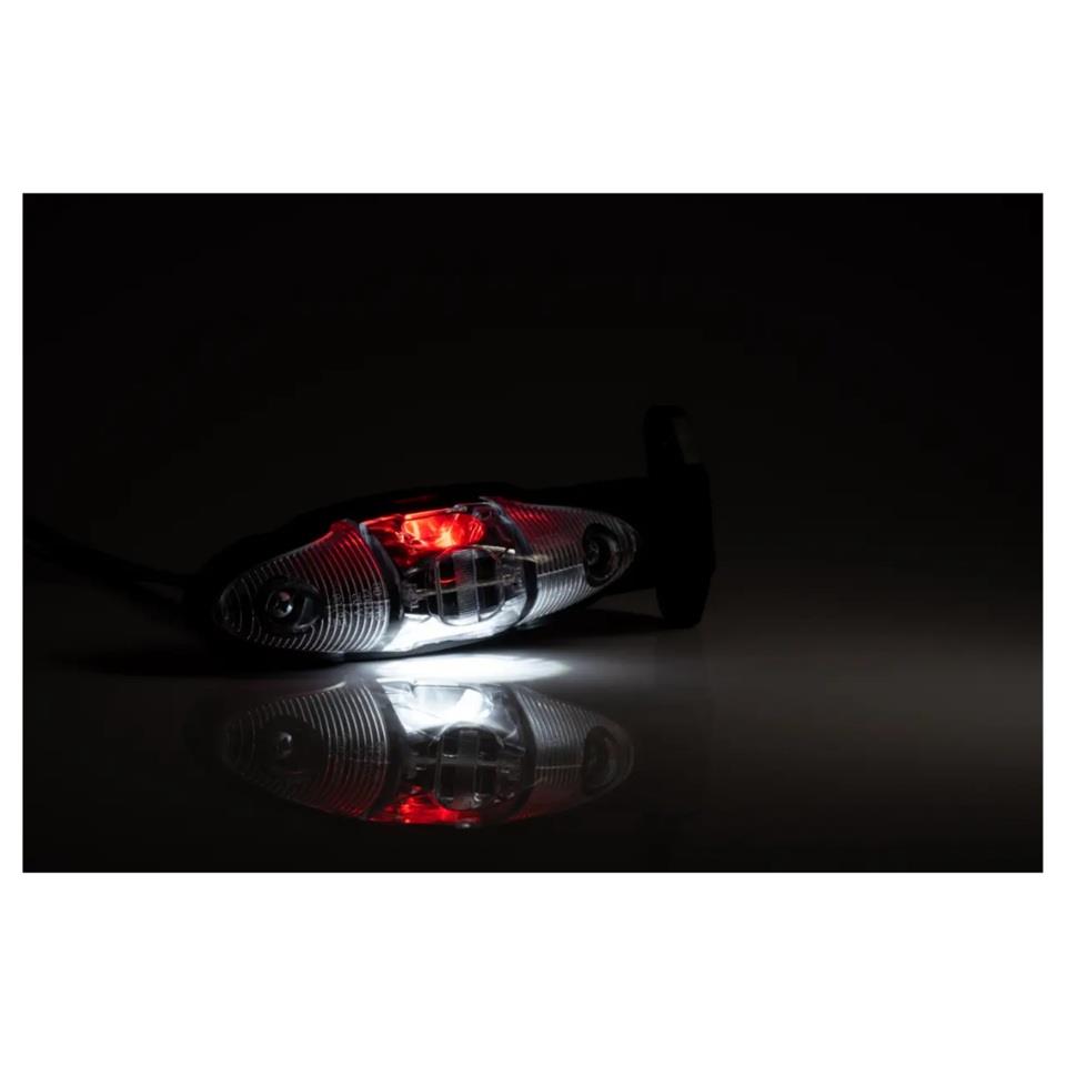 FRISTOM 12V-24V YAN POZİSYON LAMBASI SİDE MARKER LEDLİ (SARI-KIRMIZI-BEYAZ) (122*41 MM) E9