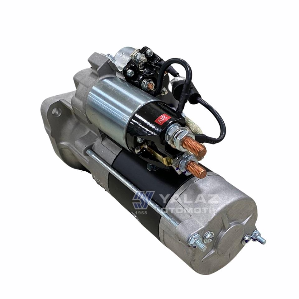 WUTSE 24V MARŞ MOTORU MITSUBISHI TİPİ 10 DİŞ 5.0 KW CATERPILLAR-VOLVO İŞ MAKİNESİ