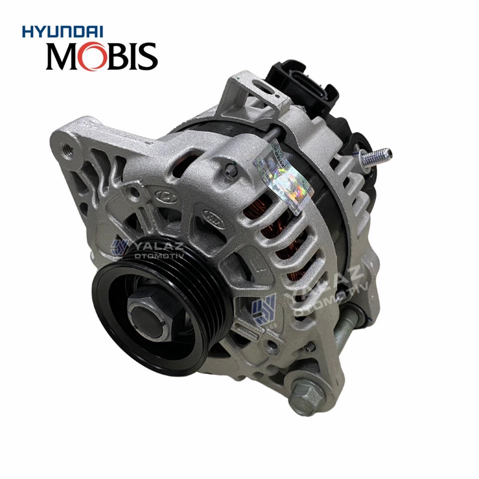 MOBIS 12V ALTERNATÖR DİNAMO DELCO TİPİ 90A (SOKETLİ 3 FİŞ) (C-L-FR) HYUNDAI ACCENT BLUE-KIA CEED/RIO