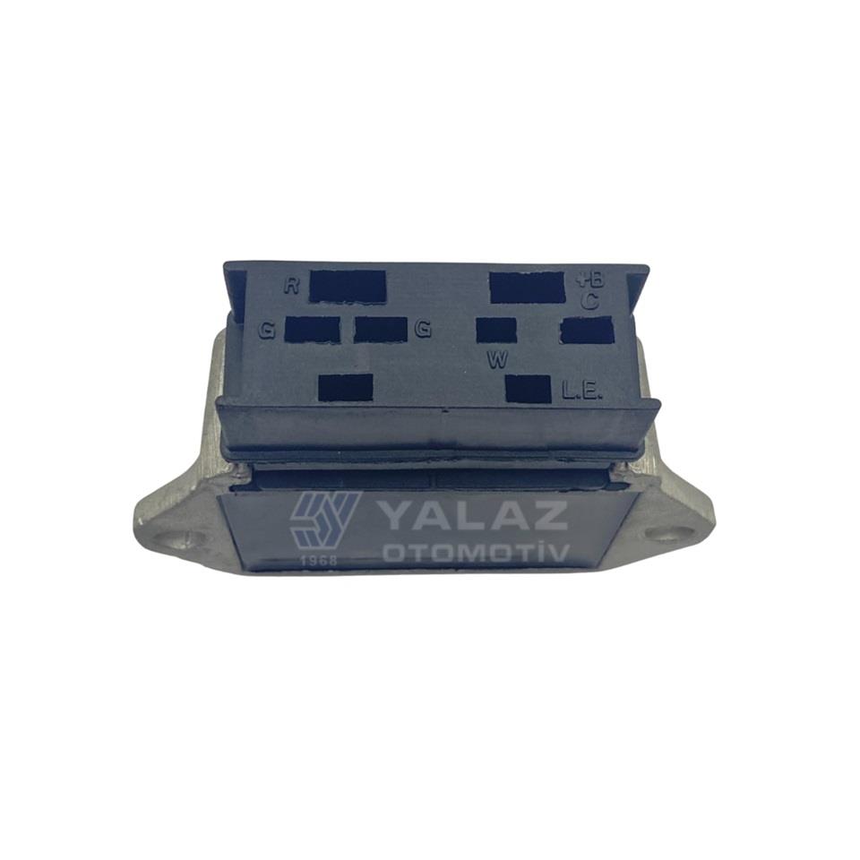 12V ELEKTRONİK KONJEKTÖR (SOKETLİ 6 FİŞ) (MANYETOLU) LOMBARDINI PAT PAT ÇAPA MAKİNESİ