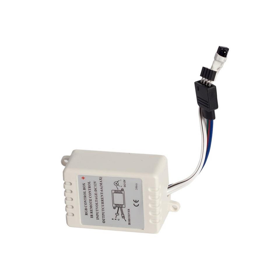 12V ŞERİT LED RGB DIŞ MEKAN (3 ÇİPLİ) (KUMANDALI) (15 RENK)