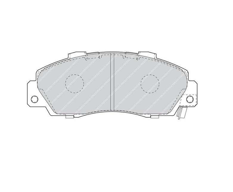 ÖN FREN BALATASI HONDA CIVIC ACCORD VII