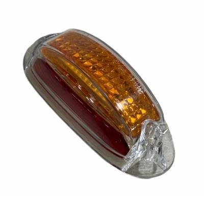 12V-24V YAN POZİSYON LAMBASI SİDE MARKER 18 LEDLİ (KIRMIZI-BEYAZ-SARI) (125*50 MM)