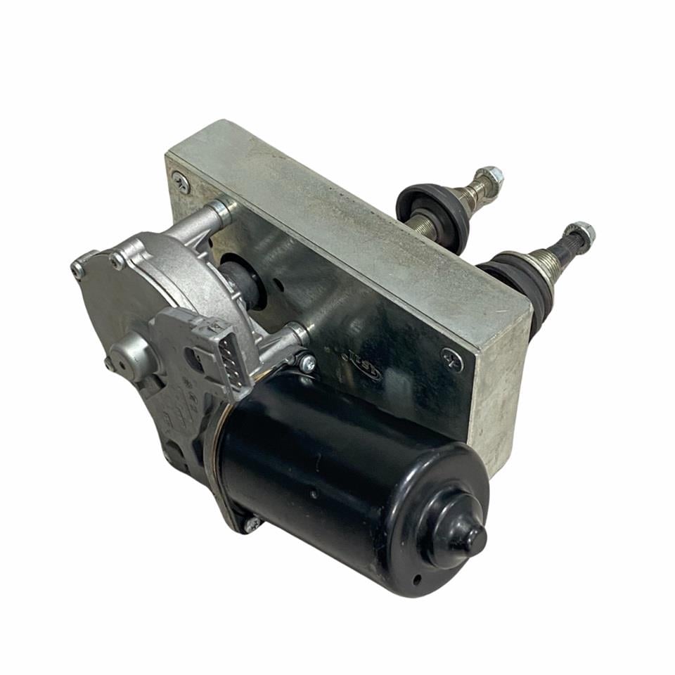 24V SİLECEK MOTORU MEKANİZMALI ÇİFT MİLLİ (M8/M8 CIVATA) (SWF 405001 MOTORLU 5 FİŞ)