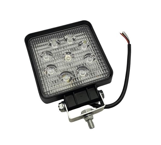 NORMA 9V-60V ÇALIŞMA LAMBASI KARE (9 X 3W) (9 LEDLİ) (107*107 MM)