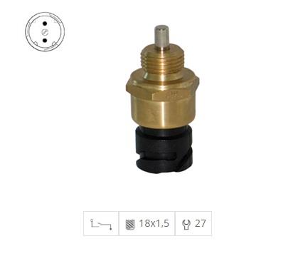 GERİ VİTES MÜŞÜRÜ ZF ŞANZIMAN (SOKETLİ 2 FİŞ) (M18*1.5) (SARI GÖVDE)