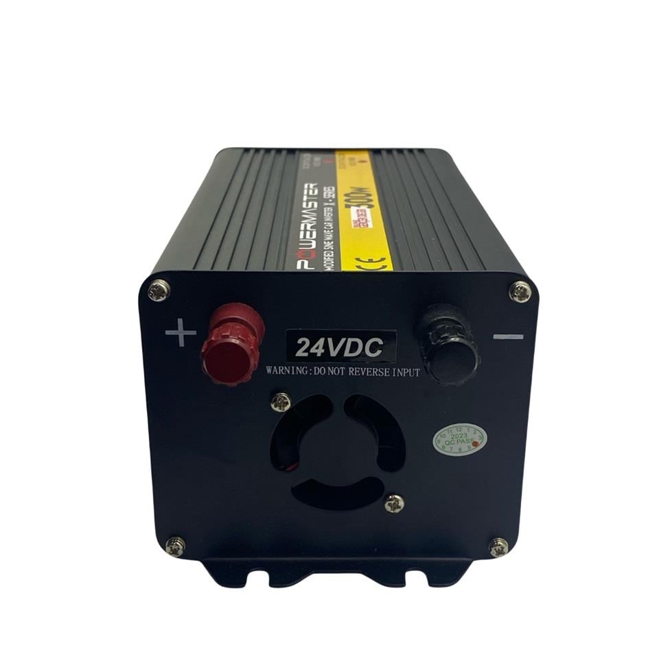 24V DC > 220V AC İNVERTER 300W (MODİFİYE) (USB ÇIKIŞLI) (MAŞALI)