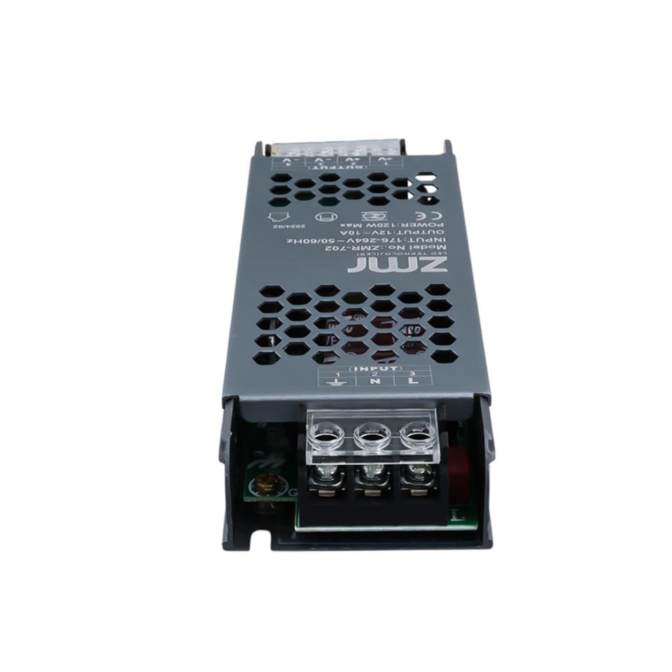 220V-240V AC GİRİŞ/12V DC ÇIKIŞ KONVERTÖR (VOLTAJ DÜŞÜRÜCÜ) (TRAFO) 10 A 120W (İNCE KUTULU) ZMR702