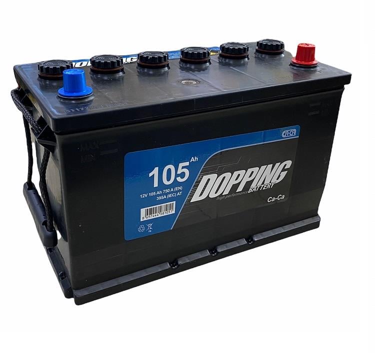 DOPPING 12V 105 AH AKÜ 750 A (EN) (347*175*238)