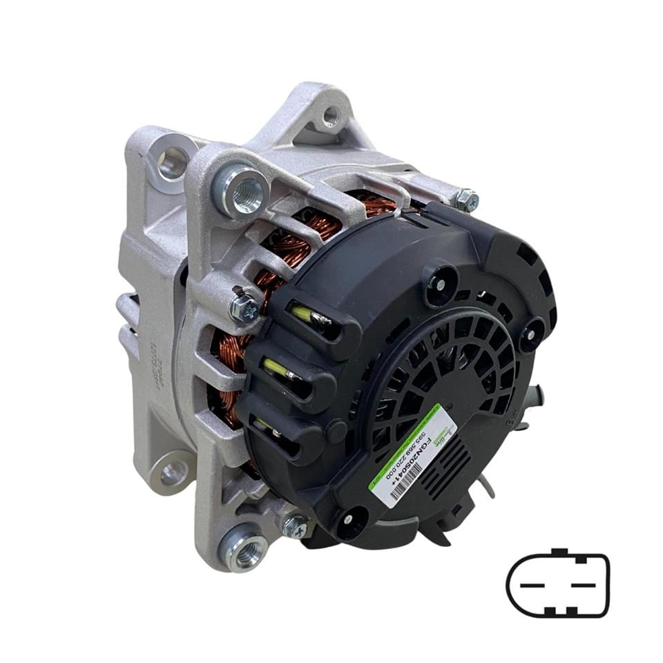 12V ALTERNATÖR DİNAMO 220 A (LIN) FORD FOCUS IV/TOURNEO CUSTOM/TRANSIT CUSTOM/V363