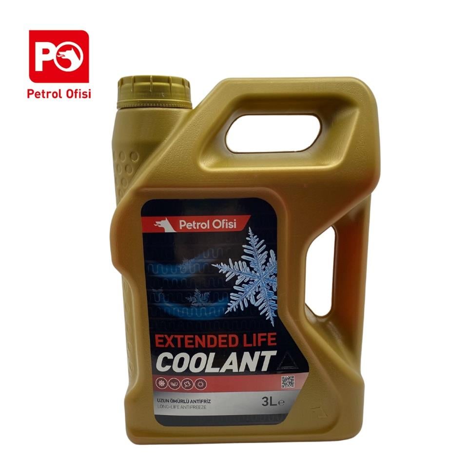 PETROL OFİSİ ANTİFRİZ COOLANT (UZUN ÖMÜRLÜ) KIRMIZI 3 LT 