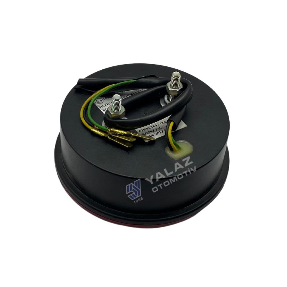 FARPLAS 24V PARK-SİNYAL LAMBASI LEDLİ (YUVARLAK) GÜLERYÜZ COBRA-MITSUBISHI-OTOKAR-TEMSA (122 MM)