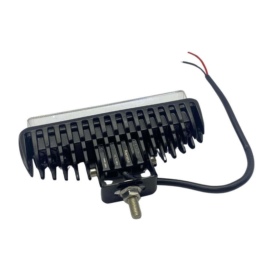 12V-80V LED SPOT LAMBA MERCEKLİ (MAVİ ÇİZGİ) (160*45 MM) FORKLİFT 