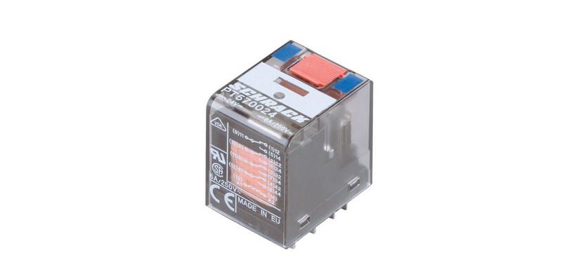 12V 6A ELEKTRONİK KART RÖLESİ 14 UÇLU (4 DİYOTLU)