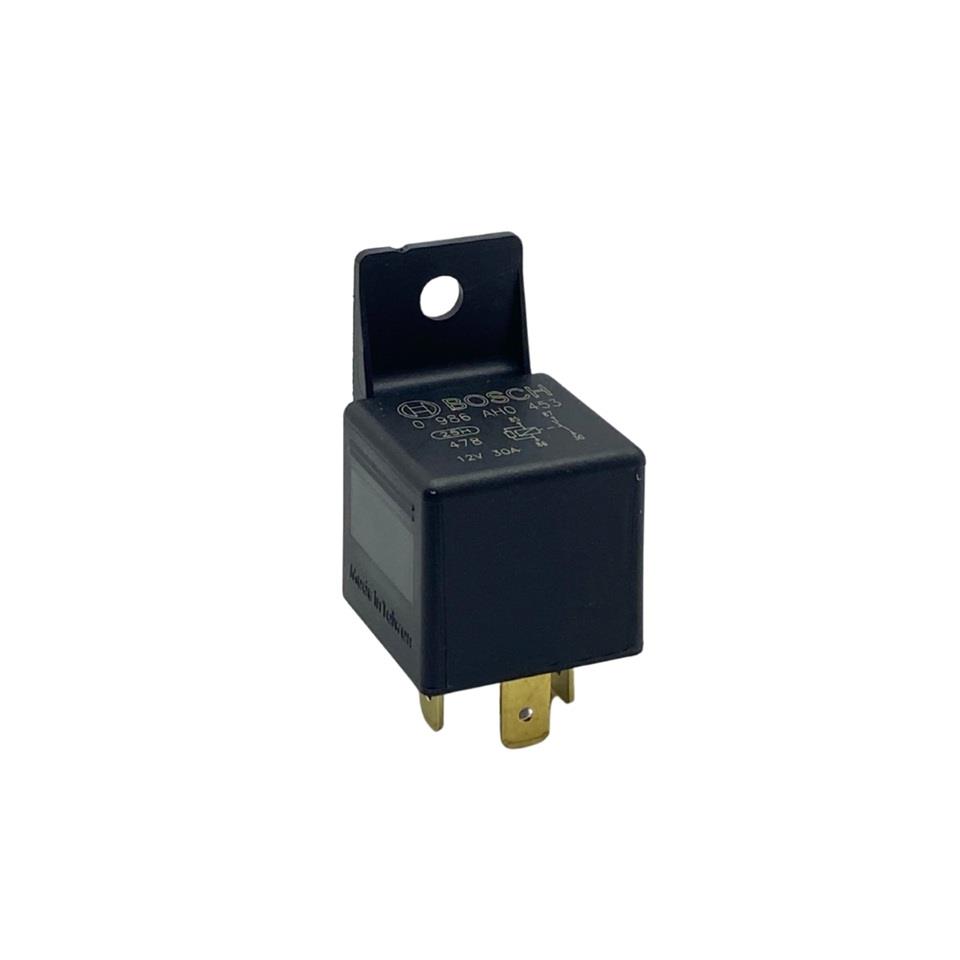 BOSCH 12V RÖLE 4 UÇLU 30 A (DİRENÇLİ) (TERS TİP) (30-85-86-87) TAIWAN