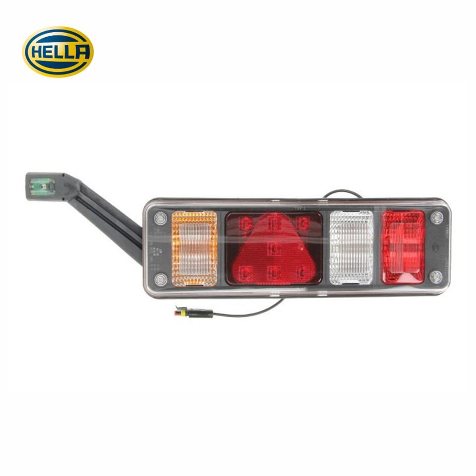 HELLA 24V STOP LAMBASI LEDLİ KRONE DORSE BOYNUZLU SOL (450*138 MM)