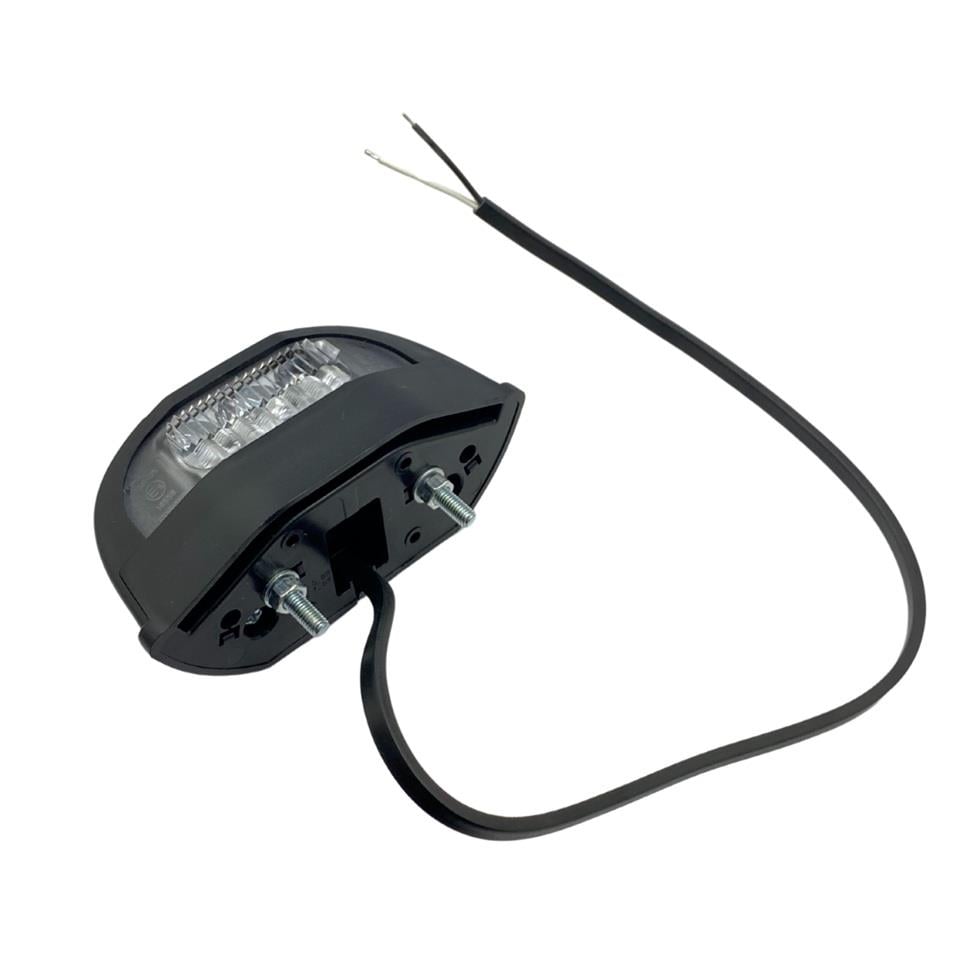 FRISTOM 12V-24V PLAKA LAMBASI LEDLİ YM (SİYAH) (112*50 MM) E9