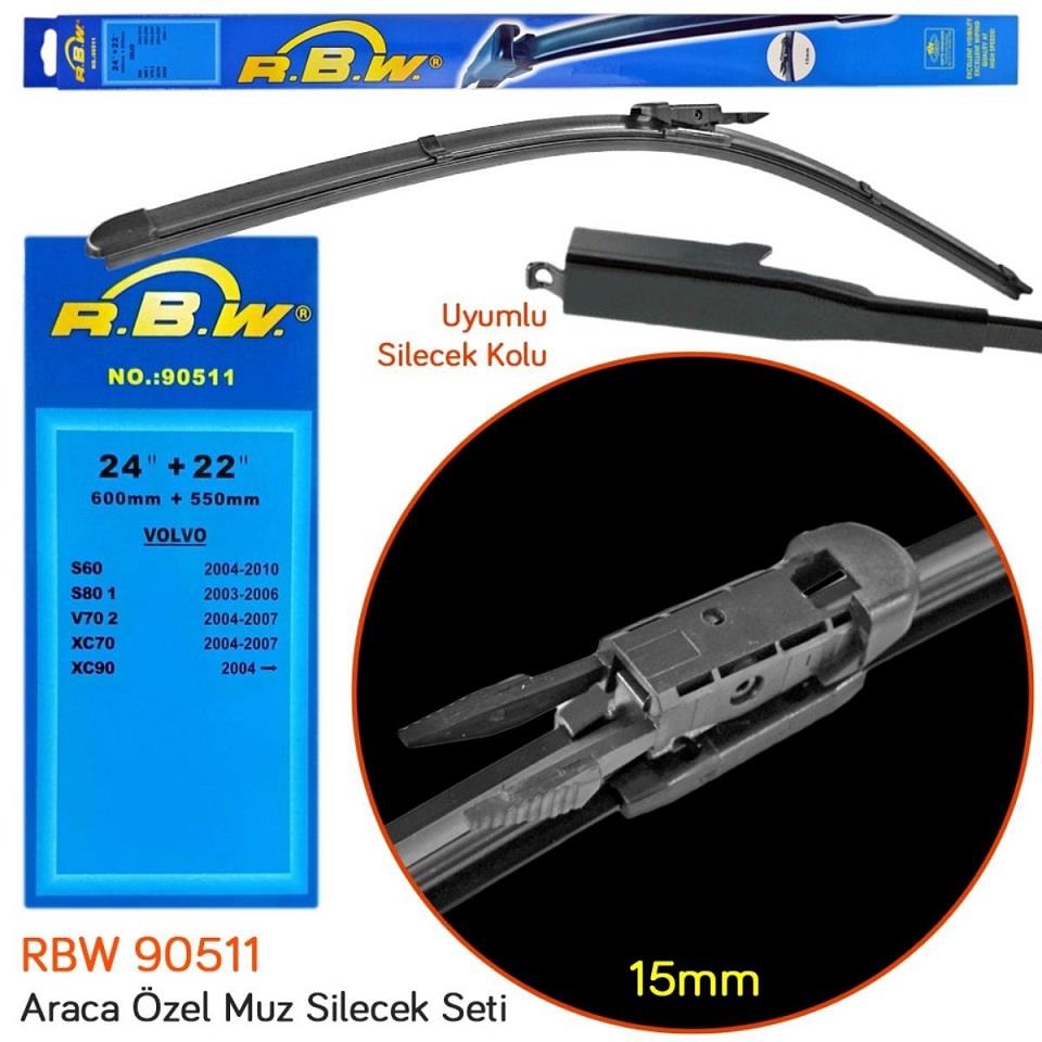 SİLECEK SÜPÜRGESİ 600/550 MM AEROTWIN LAND ROVER RANGE ROVER-VOLVO S60/S80/V70/XC70/XC90-VW TIGUAN