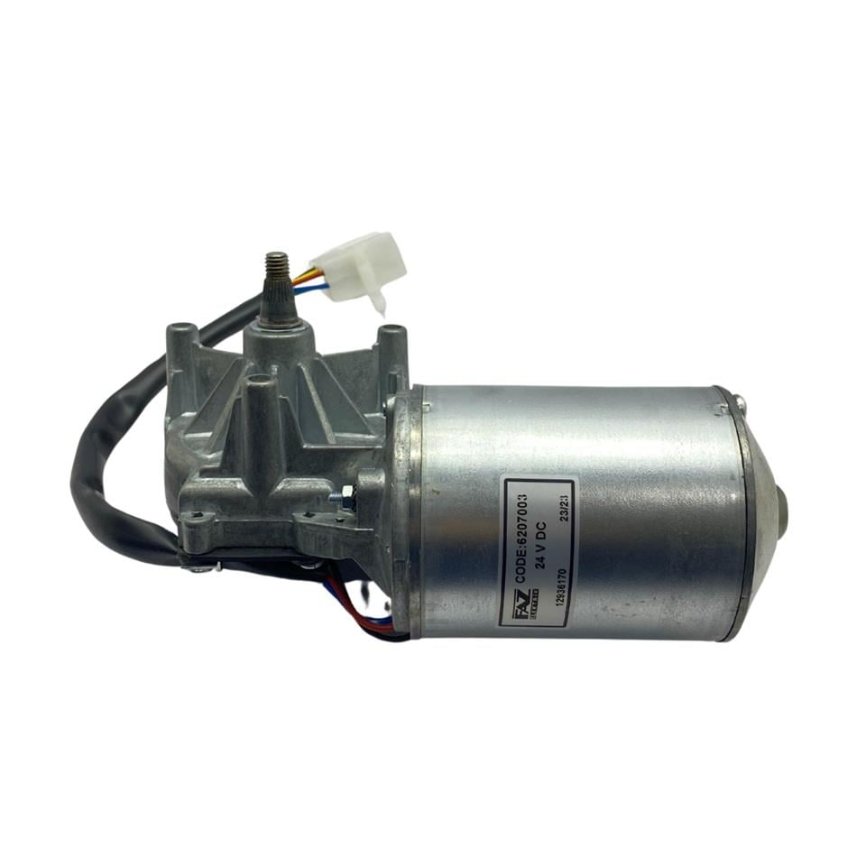 FAZ 24V SİLECEK MOTORU (KABLOLU SOKETLİ 5 FİŞ) 500KP FORD CARGO