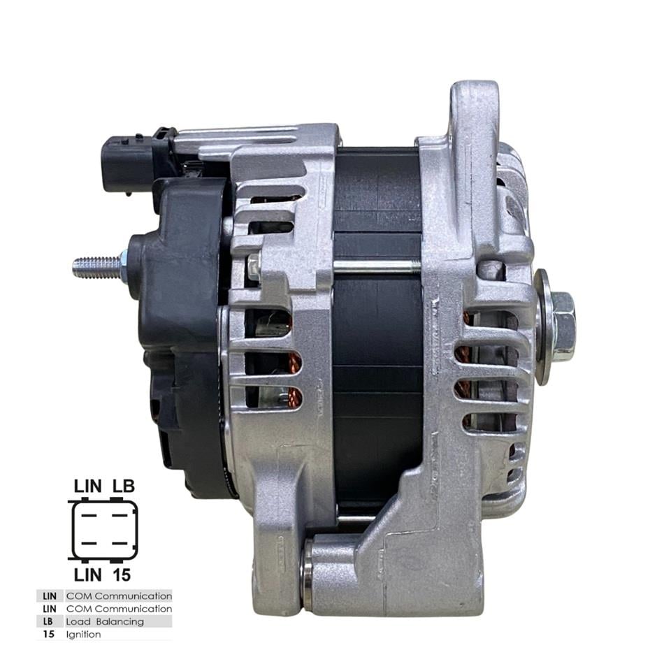MITSUBISHI 24V ALTERNATÖR DİNAMO 120 A (LIN-LB-LIN-15) MAN TGL/TGM/TGS/TGX