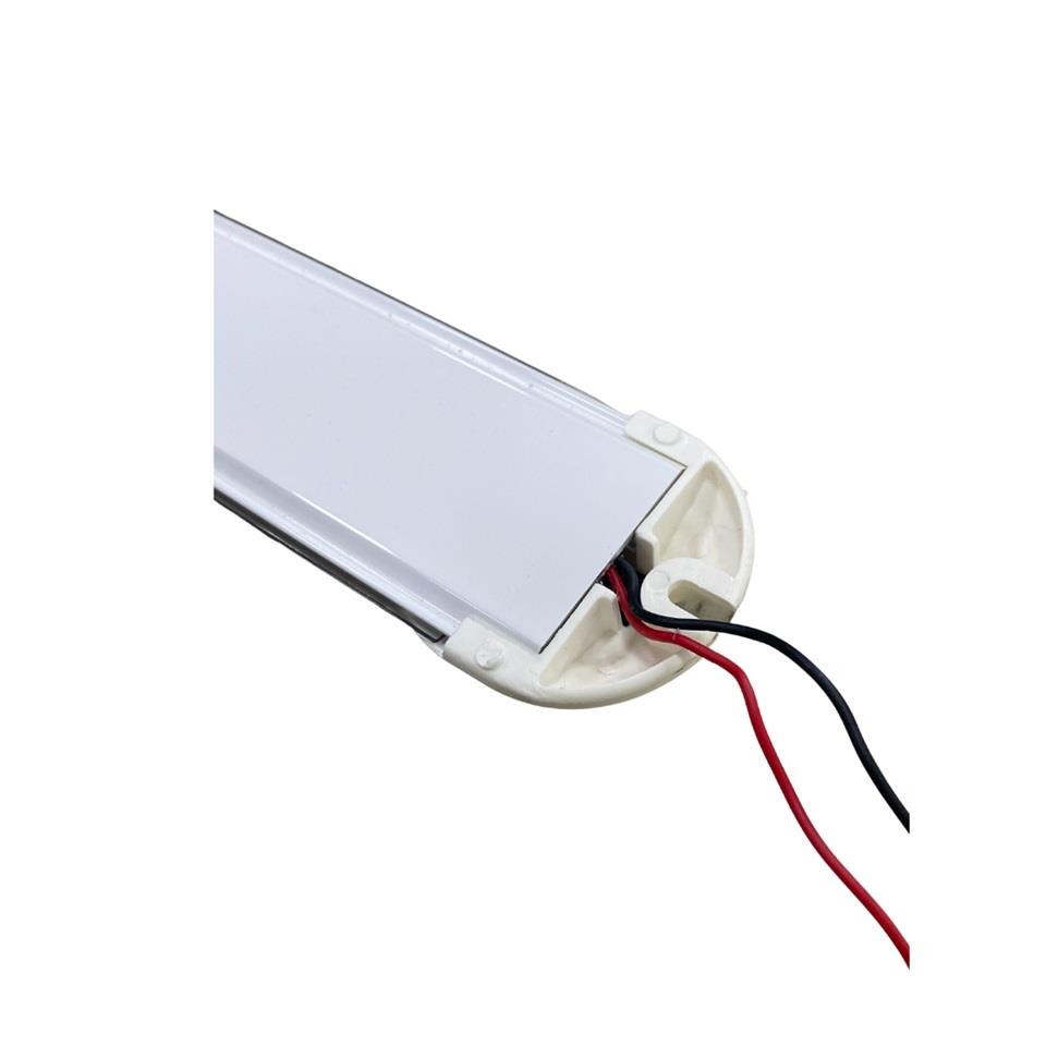 24V FLORESAN TAVAN LAMBASI LEDLİ BEYAZ ANAHTARLI (660 MM)