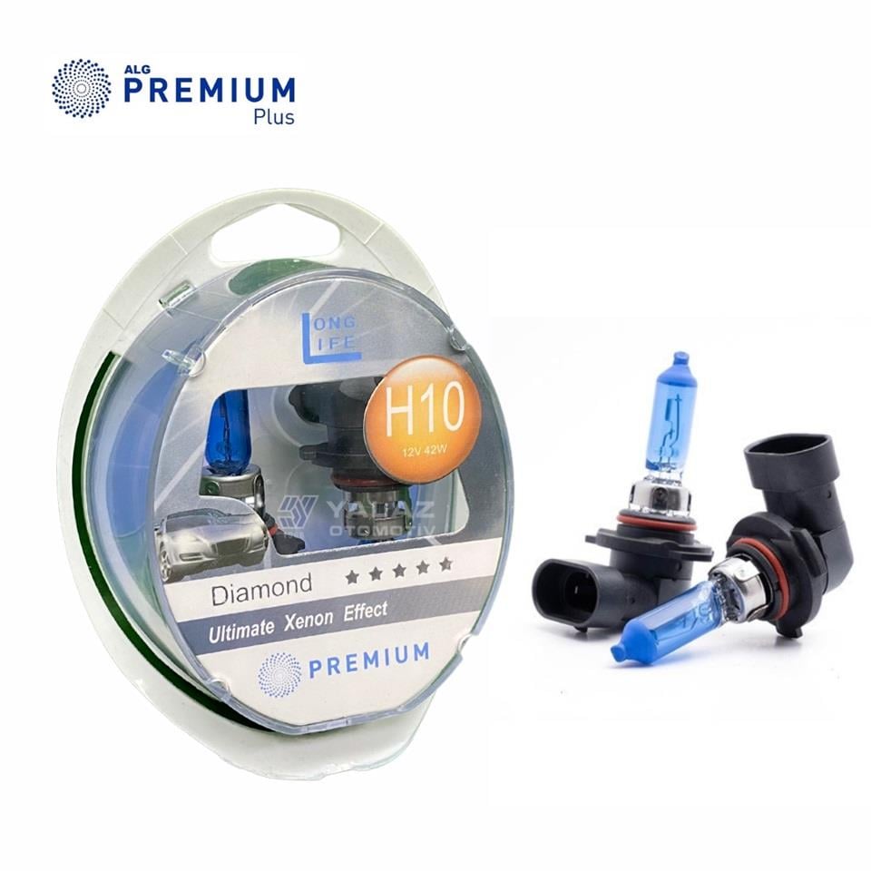 PREMIUM 12V H10 AMPUL 42W DIAMOND VISION 5000K (2 AD)