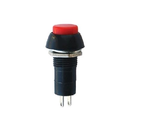MİNİ BUTON PLS (TERS KONTAK) (ON/OFF) (12 MM) KIRMIZI