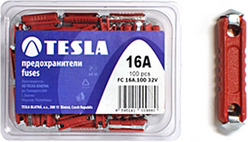 TESLA TAŞ SİGORTA 16 A KIRMIZI (6*25 MM)