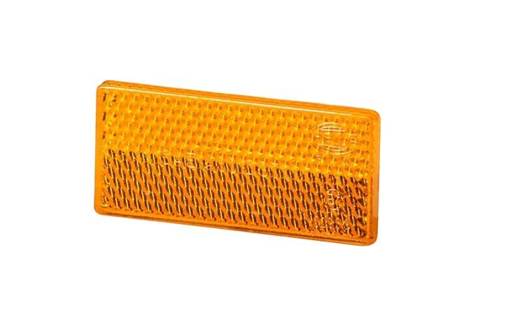 HELLA DİKDÖRTGEN REFLEKTÖR SARI YAPIŞKANLI (70*31.5 MM)