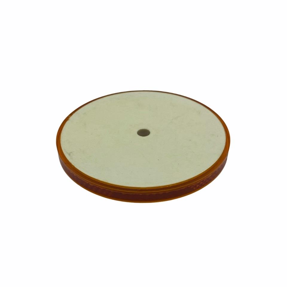 YUVARLAK REFLEKTÖR DELİKLİ SARI (80 MM)