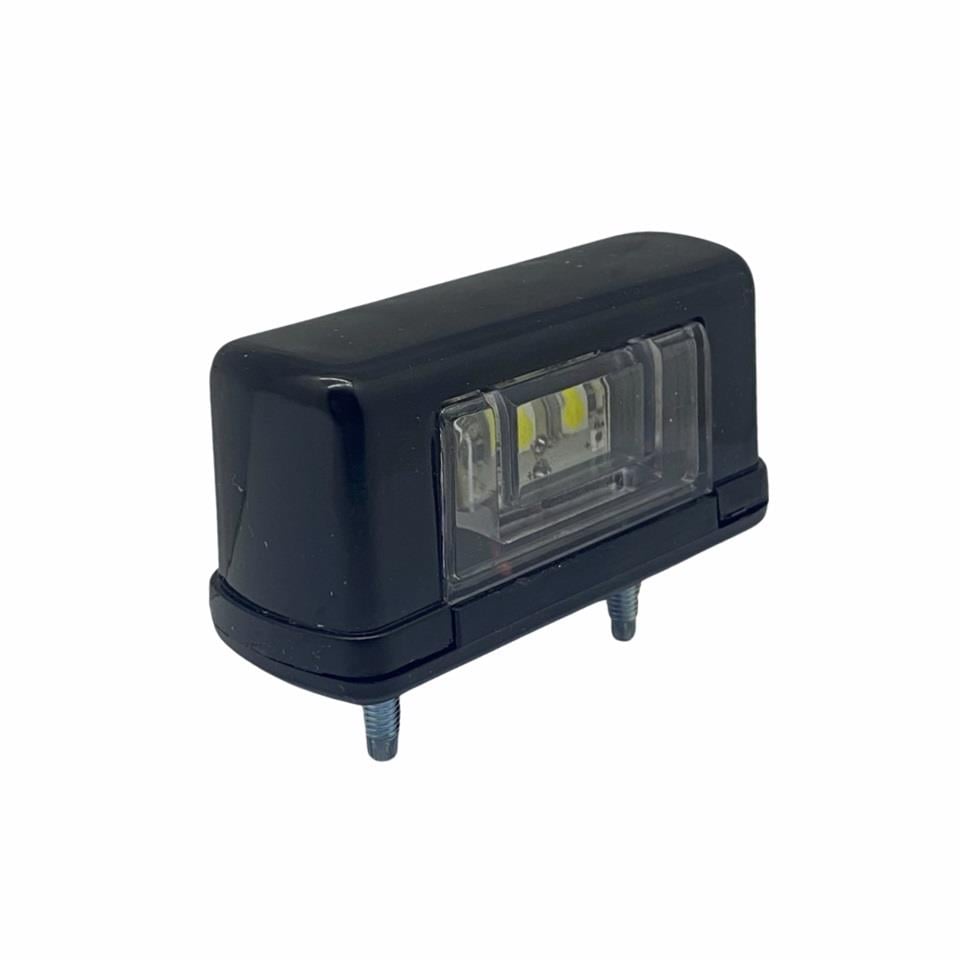 12V-24V PLAKA LAMBASI 4 LEDLİ (SİYAH) (78*30*39 MM)