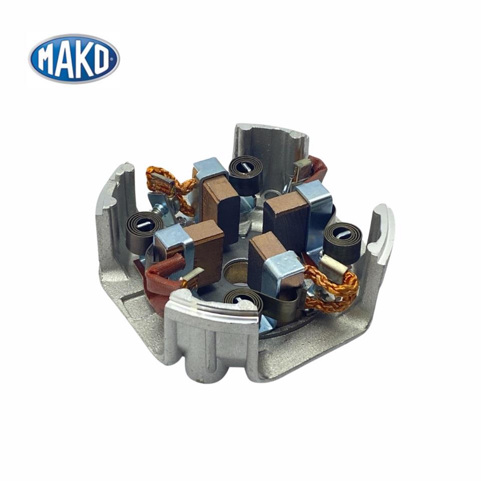 MAKO 12V MARŞ KÖMÜR YUVASI (ARKA KAPAK) (ALÜMİNYUM) (4 KÖMÜRLÜ) DODGE-FIAT-FORD-MF