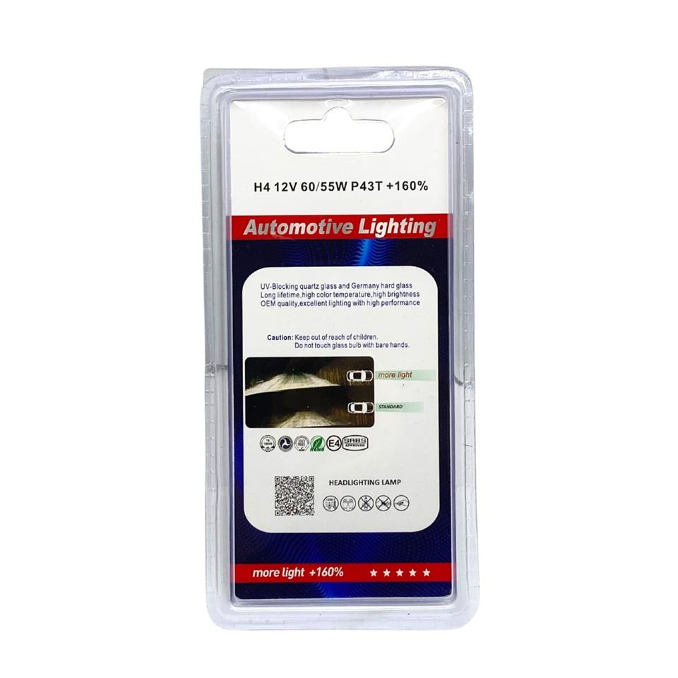 SPECHTON 12V H4 AMPUL 60/55W +%160 FAZLA IŞIK