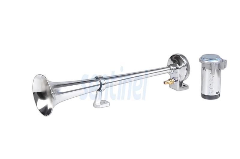 12V HAVALI KORNA TEKLİ KROM (MARİN) (KOMPRESÖRLÜ)