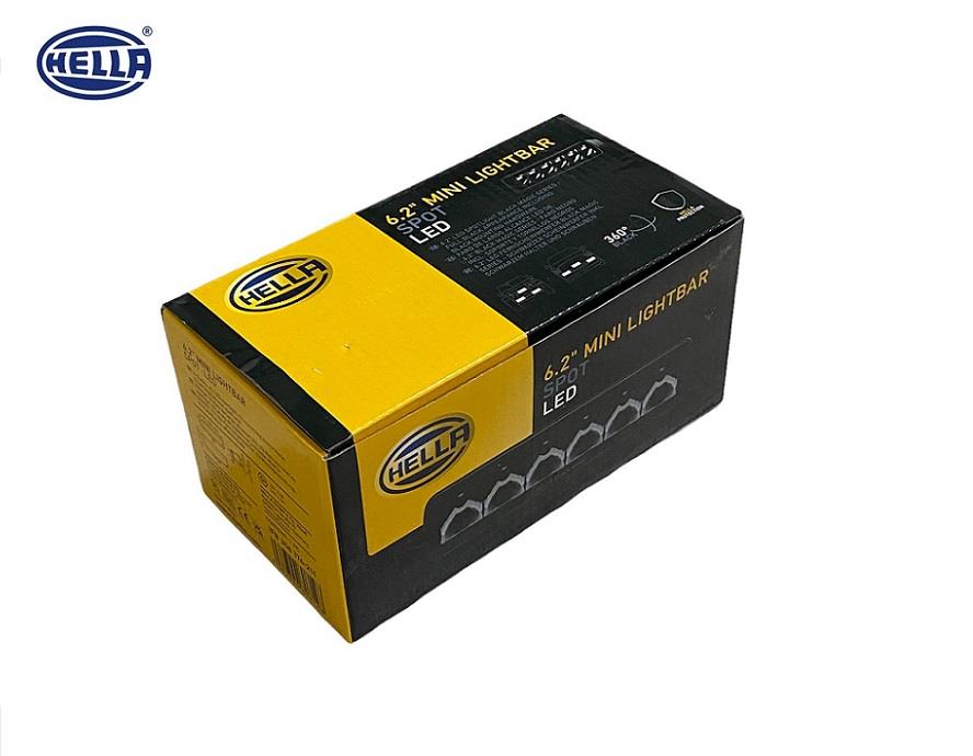 HELLA 10V-30V LED BAR OFF-ROAD 30W 5700K 2880 LÜMEN (UZUN MESAFE) (6 LEDLİ) (157*60*50 MM)