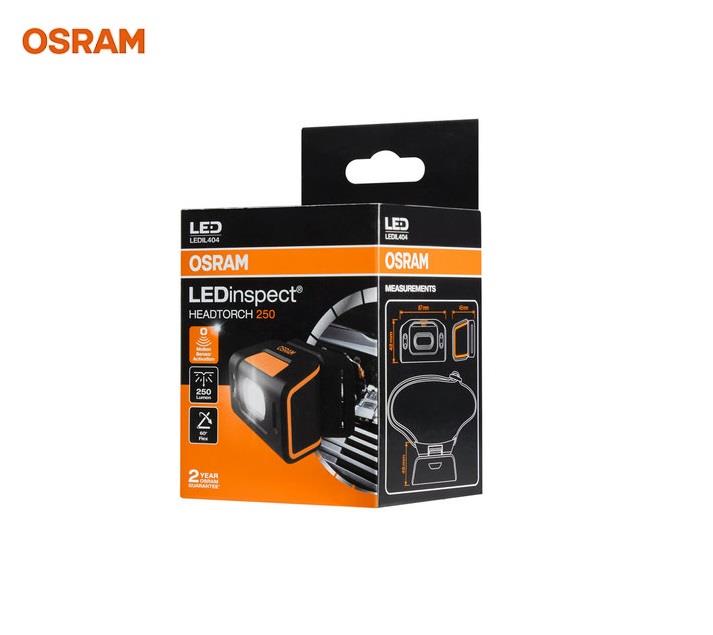 OSRAM KAFA FENERİ (LEDLİ ALIN ÇALIŞMA LAMBASI) (2.5W COB LED FONKSİYONLU 140/250 LÜMEN) ŞARJLI