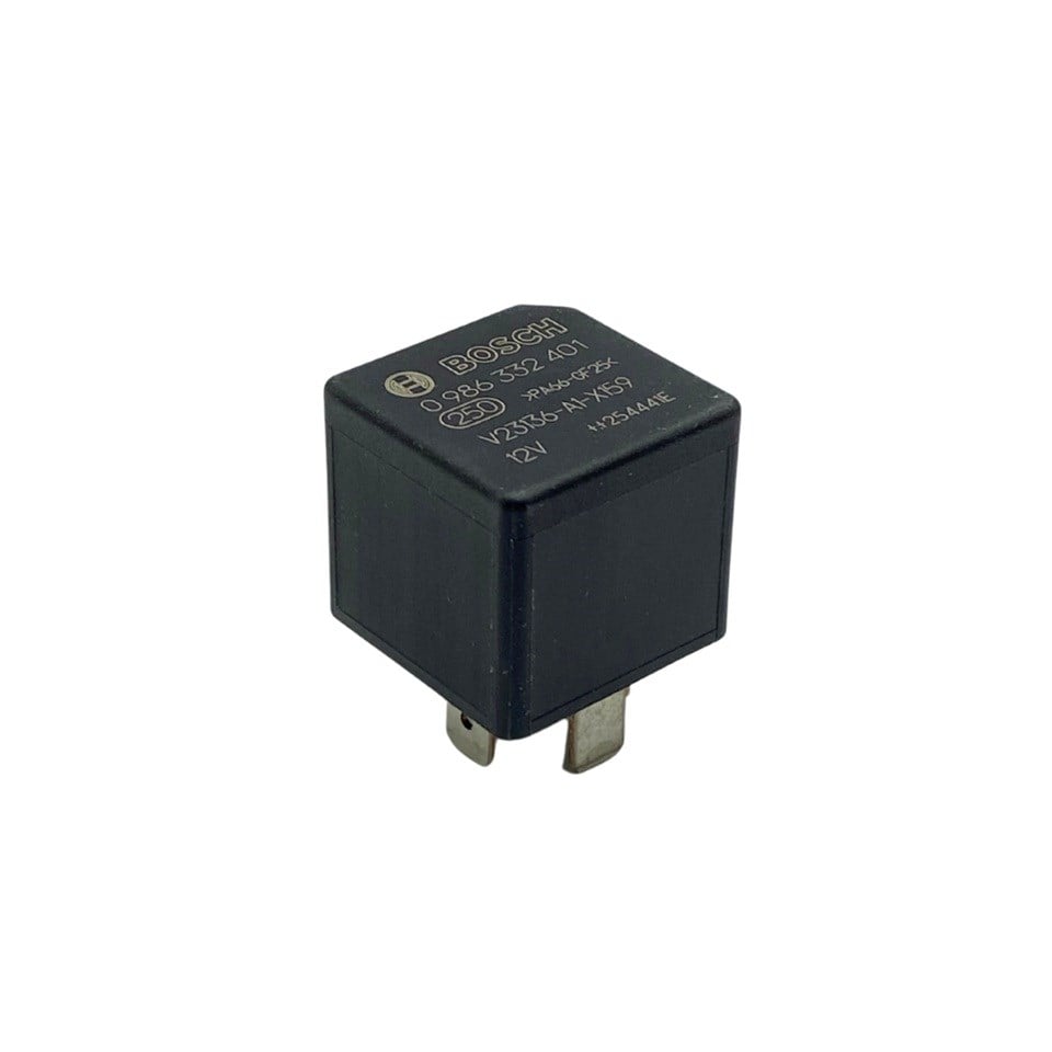 BOSCH 12V RÖLE 5 UÇLU 30 A (TEK PLATİN) (30-85-86-87-87)