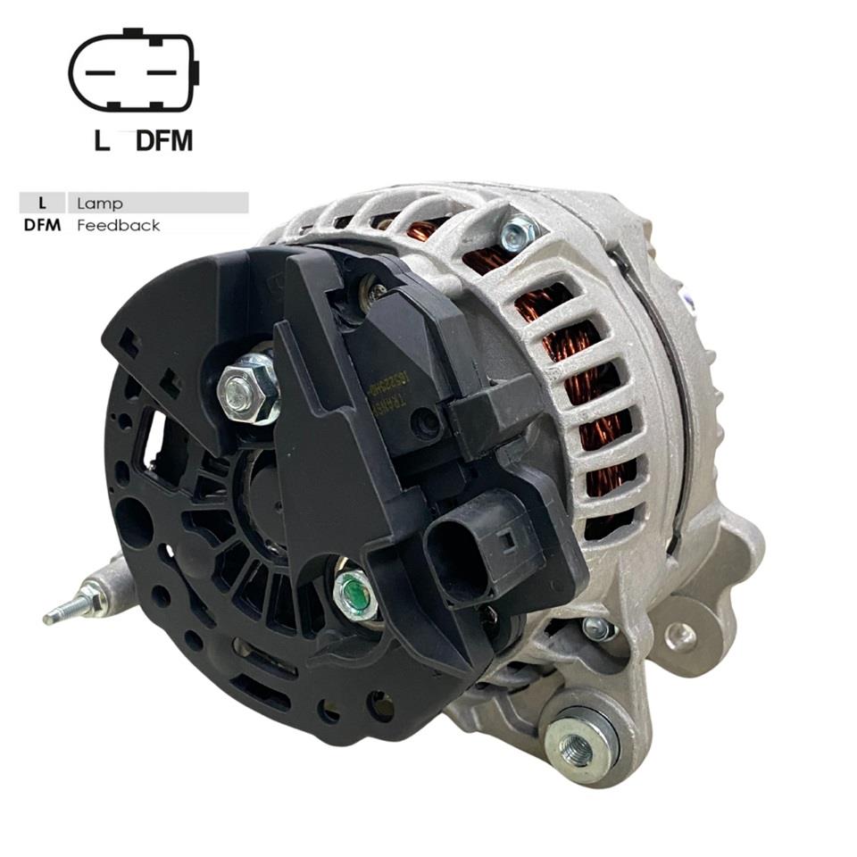 WUTSE 12V ALTERNATÖR DİNAMO BOSCH TİPİ 120 A (L-DFM) AUDI-SEAT-SKODA-VW 