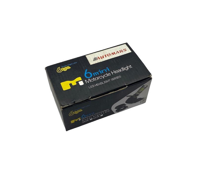12V H6 XENON AMPUL SETİ (COB LED) (MOTOSİKLET)