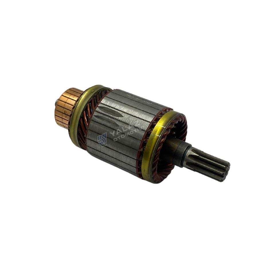 12V MARŞ KOLLEKTÖRÜ MITSUBISHI TİPİ 9 DİŞ (ARKA MİL ÇAPI 8 MM) FORD RANGER-MAZDA E2500 YM