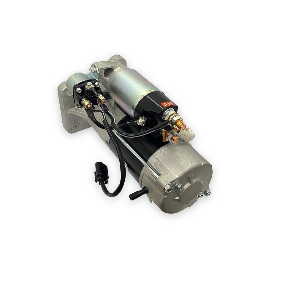 24V MARŞ MOTORU MITSUBISHI TİPİ 12 DİŞ 5.5 KW FORD CARGO 2008 >