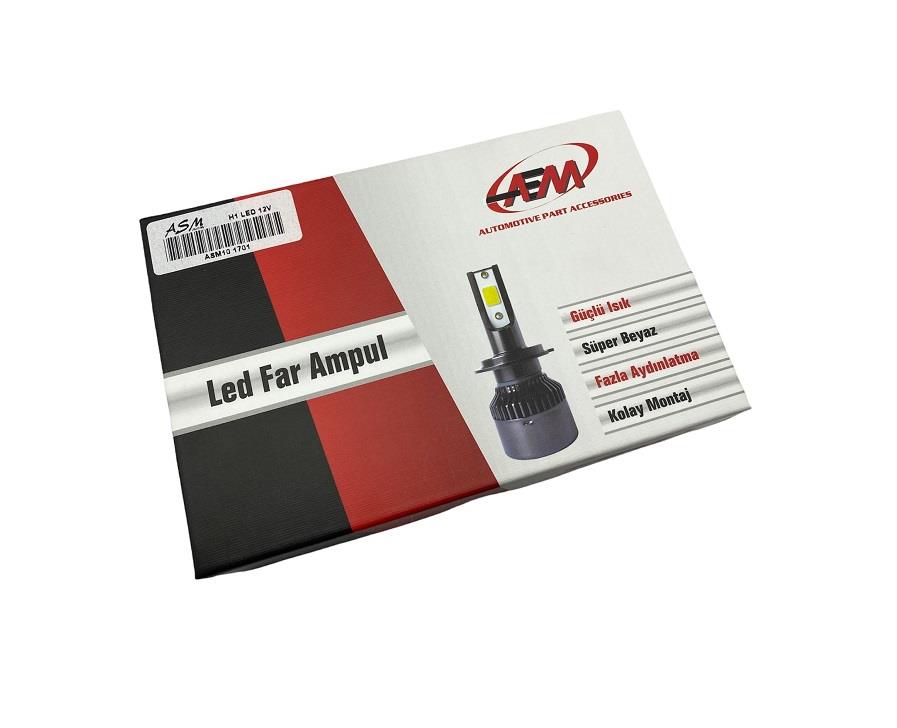 12V H1 CSP LED XENON FAR AMPUL SETİ 6000K 8000 LÜMEN