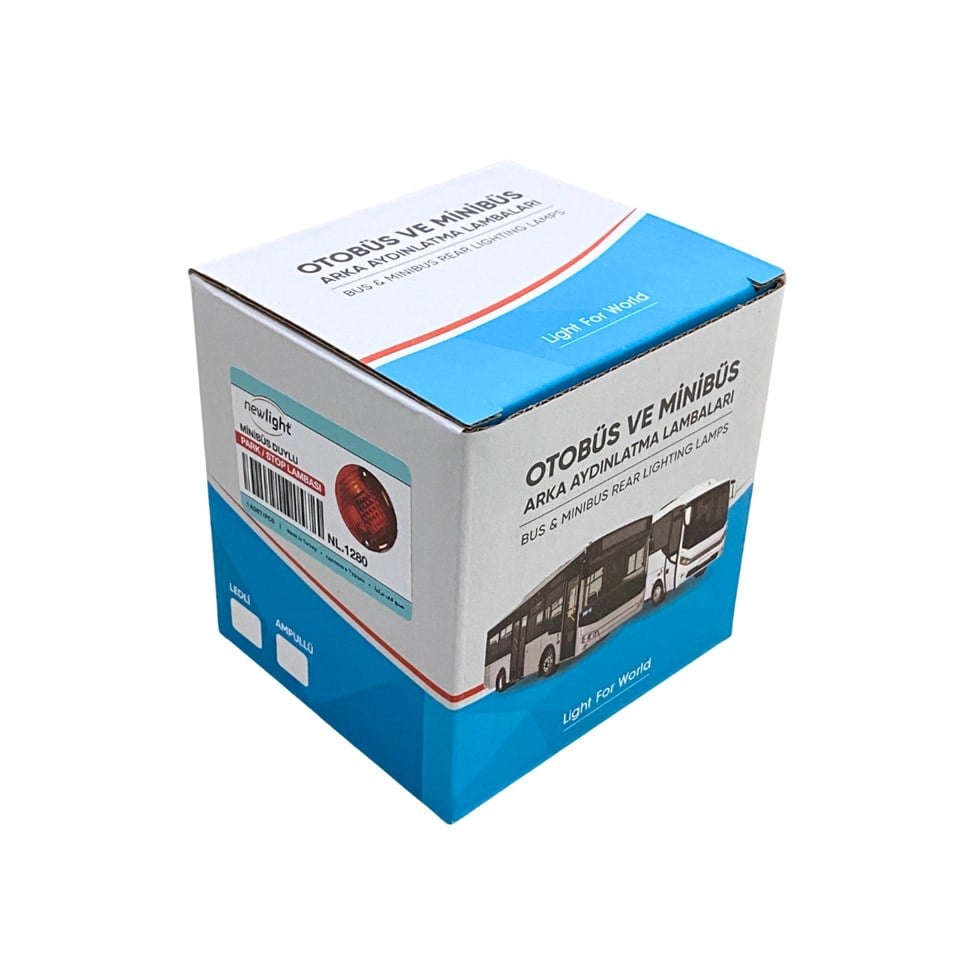 PARK-STOP LAMBASI DUYLU (YUVARLAK 95 MM) MİNÜBÜS